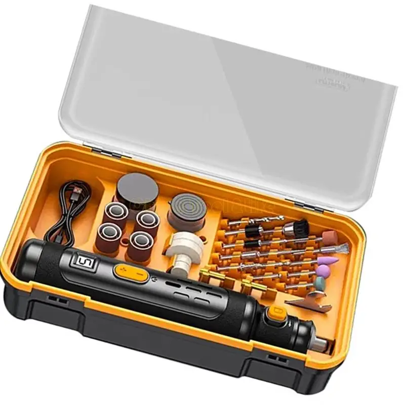 57QF Chức năng Công cụ thủ công DIY Khắc bút với các phụ kiện để cải thiện nhà