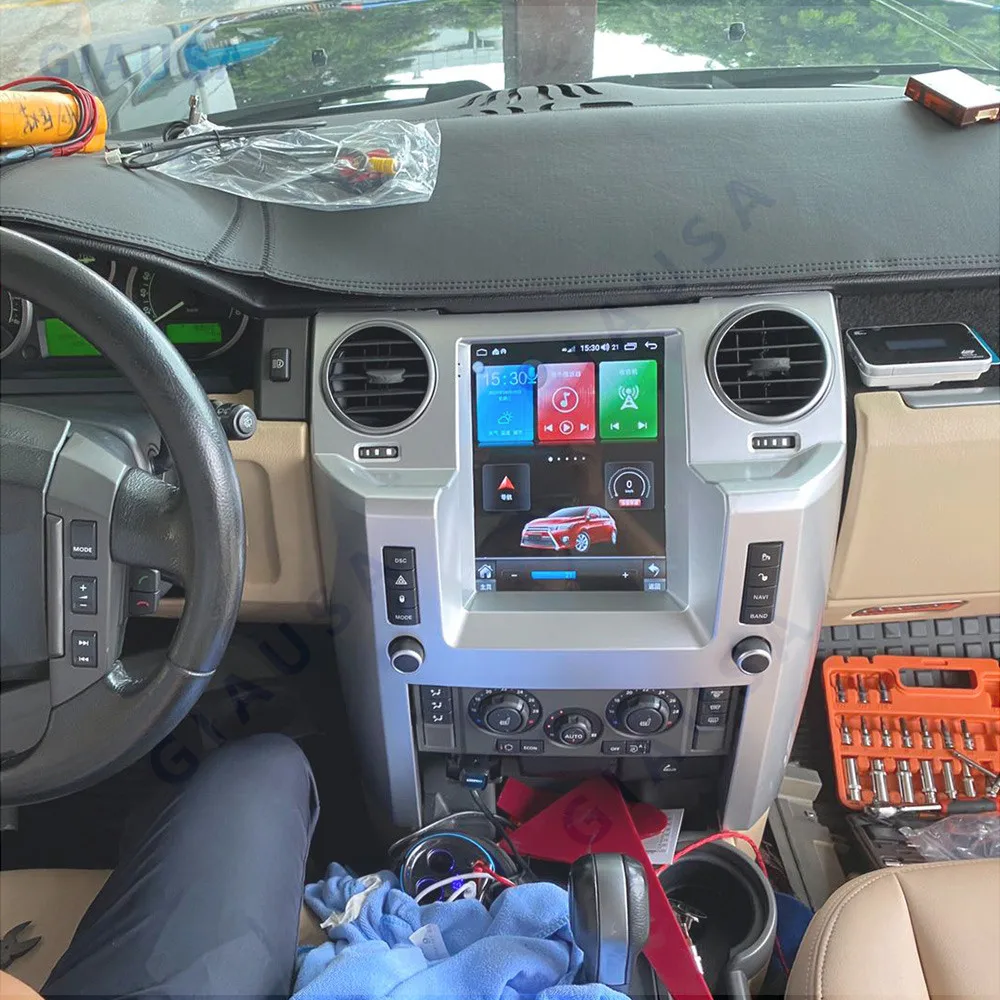 

For Land Rover Discovery 3 2004-2009 android 13 CARPLAY WIFI 8G 256G Car gps Navigation auto radio DVD player stereo multimedia