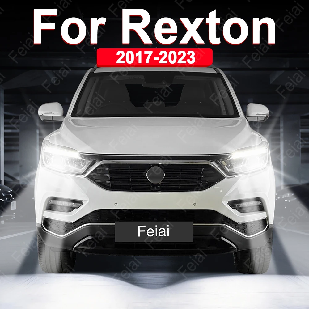 

LED Headlight Bulbs For SsangYong Rexton Y400 Y450 Accessories Car Headlights Auto Headlamp 2017 2018 2019 2020 2021 2022 2023