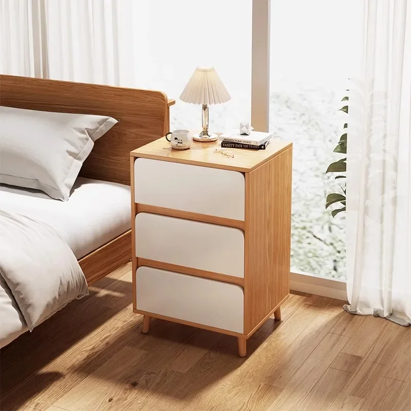 Bedside table Modern simple small household bedroom Bedside table Storage cabinet Simple household bedside rack
