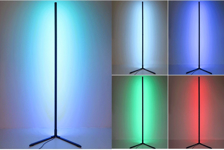 145/180CM RGBIC LED Floor Lamp WIFI Smart APP Remote Control Modern Corner Floor Light Standing Ambient Lamp Decor Nightlight