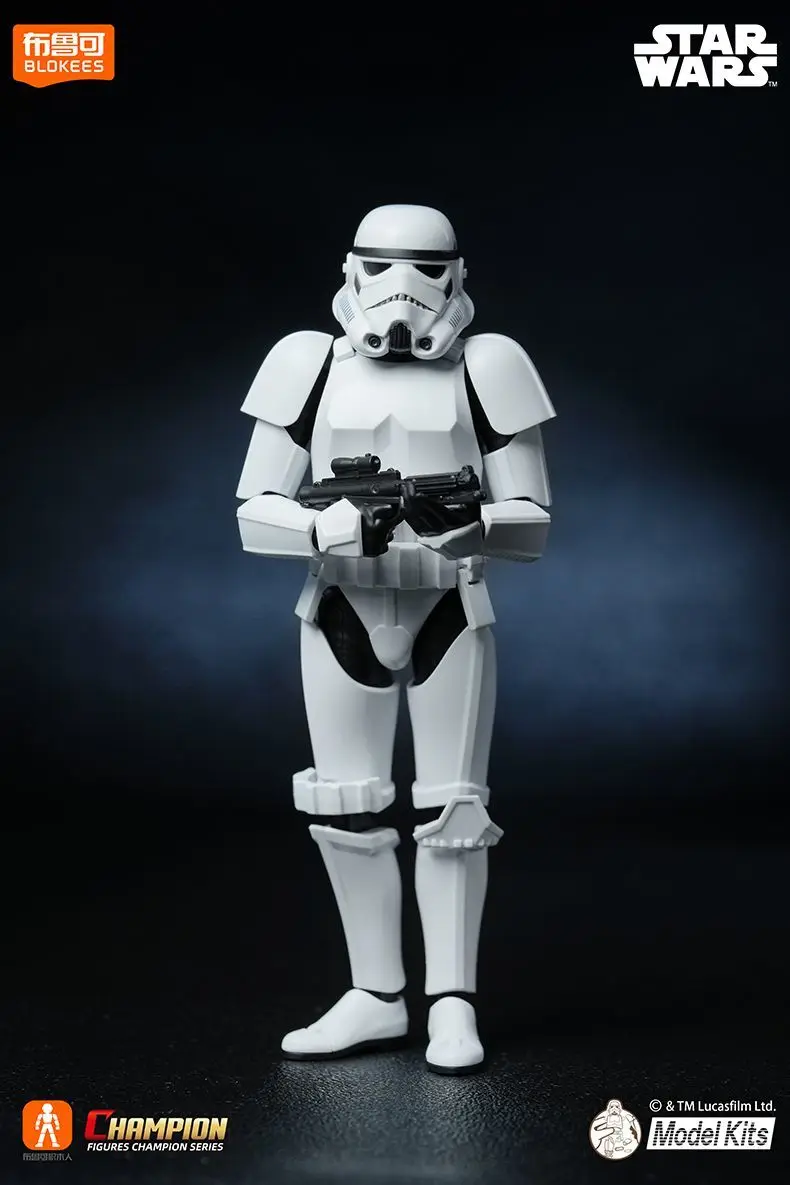 New Blokees Star Wars Darth Vader Imperial Stormtrooper Champion Class Mandalorian Action Figure Assembly Model Collectible Toys