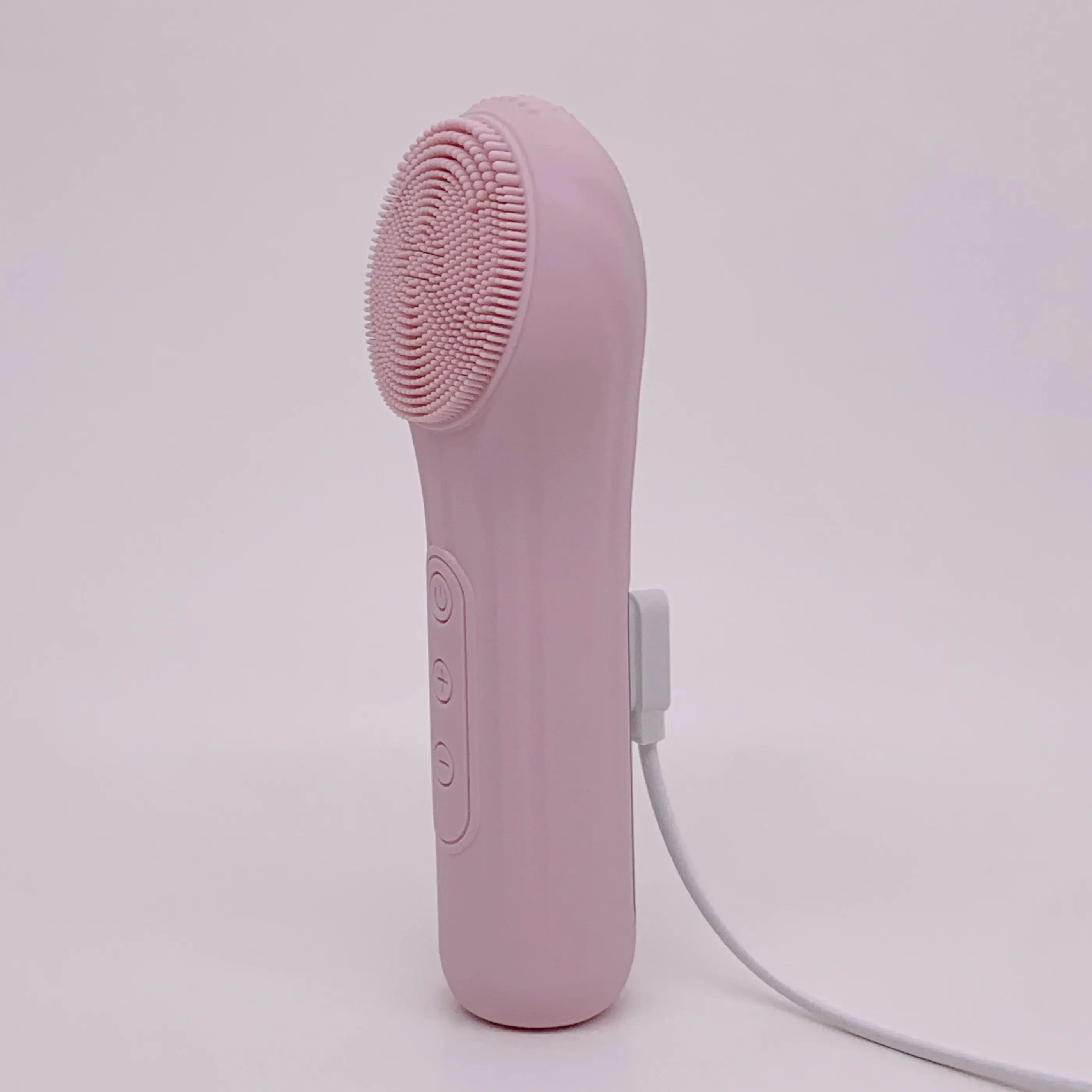 Sonic Silikon-Gesichtsreinigungsbürste, wiederaufladbar, Vibration, Tiefenreinigung, wasserdichtes Hautpflege-Werkzeug für Männer und Frauen, Geschenk