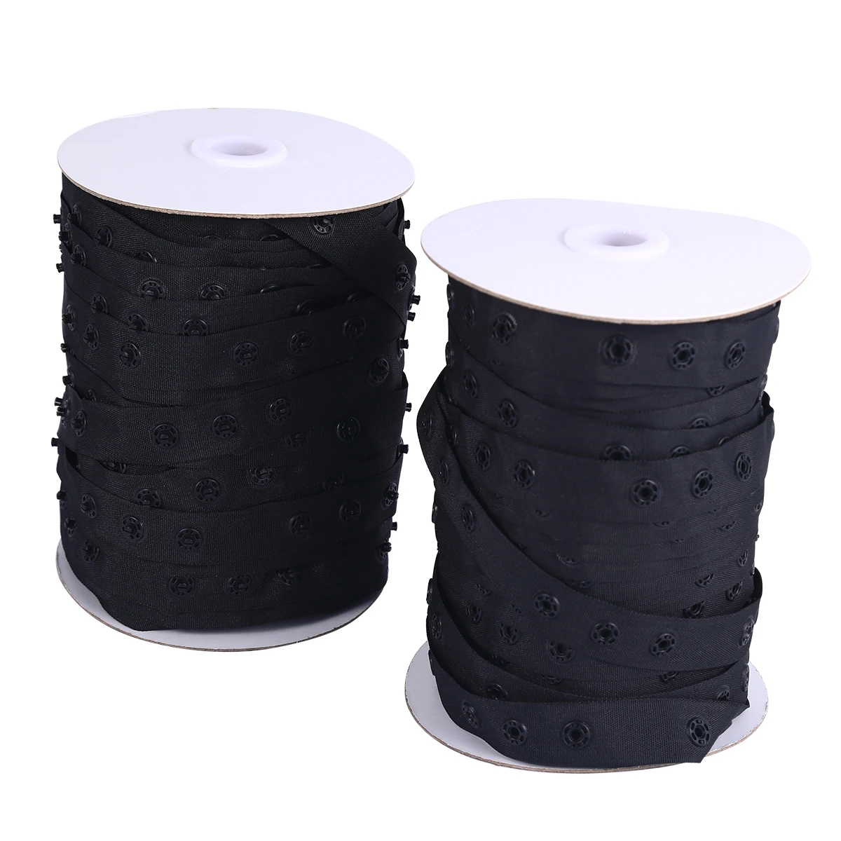 

DIY Snap Fastener Quilt Cover Snaper 2 Rolls Spool Curtain Buckles Press Button Clothing Accessories Sturdy Durable