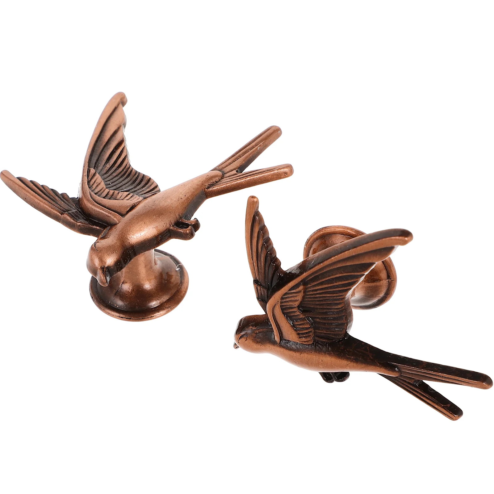 

2Pcs Bird Shaped Cabinet Knobs Drawer Pulls Metal Kitchen H les Furniture Decorative Hardware Dresser Bathroom Closet