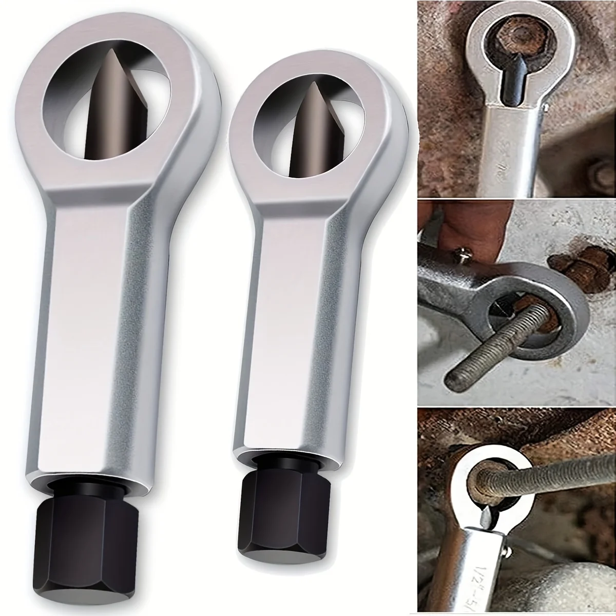 Metal Nut Splitter Tool Heavy Duty, Rusty Nut Separator for Removing Broken and Damaged Nuts Manual Pressure Tools