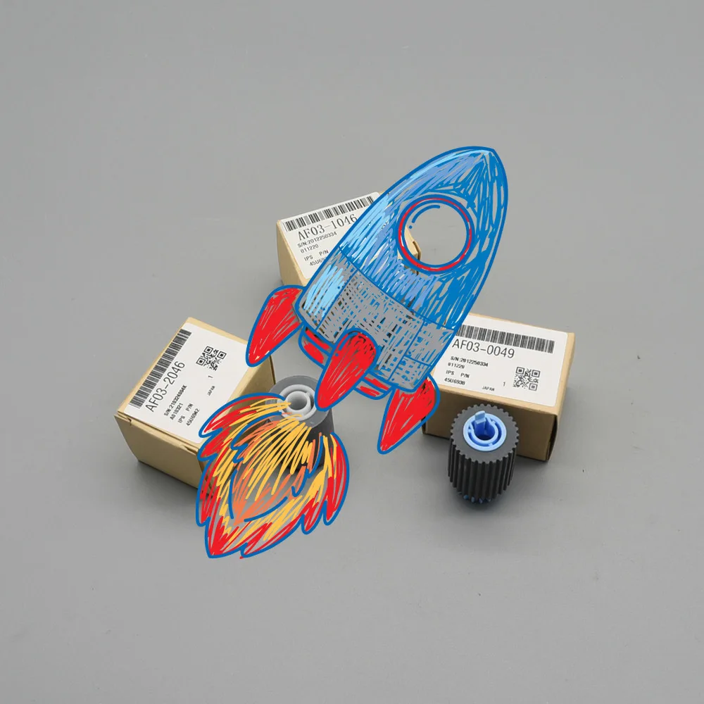 AF03-1046 AF03-2046 AF03-0049 Manual Feed Separation Pickup Roller for RICOH 2228C 2232C 2238C 3228C 3235C 3245C AP3800 AP3850