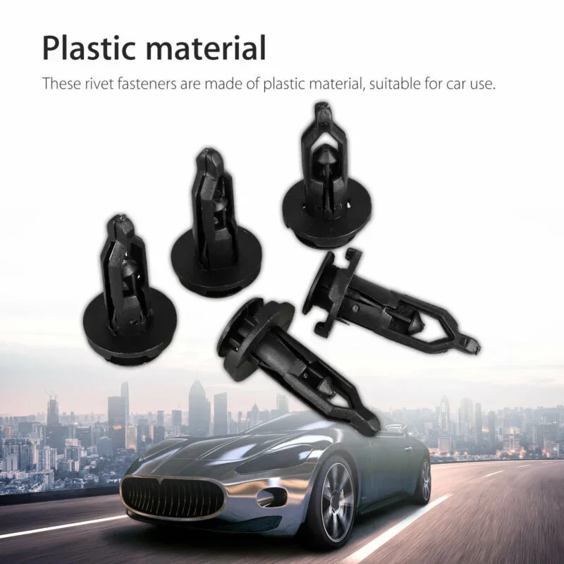 Bumper Clip Collection Includes 100 pcs of 9mm Clips Compatible with For Toyota and For Lexus Vehicles Reliable Use image 5