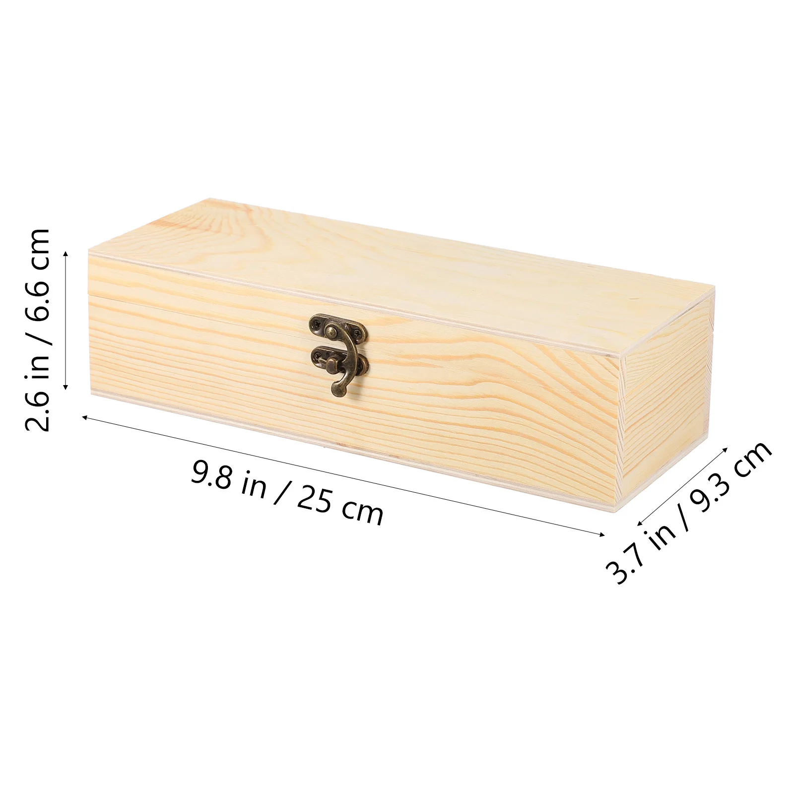 1Pcs Wood Jewelry Storage Box Four Compartments Organizer Holder for Rings Earrings Gift Case Jewelry Storage Box