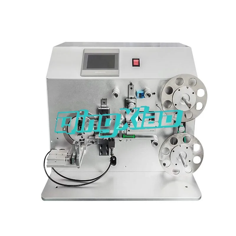 Semi Automatic Copper Foil Wrapping Machine Data Cable Aluminum Foil Winding Shielding Wire Copper Foil Coiling Wire Harness