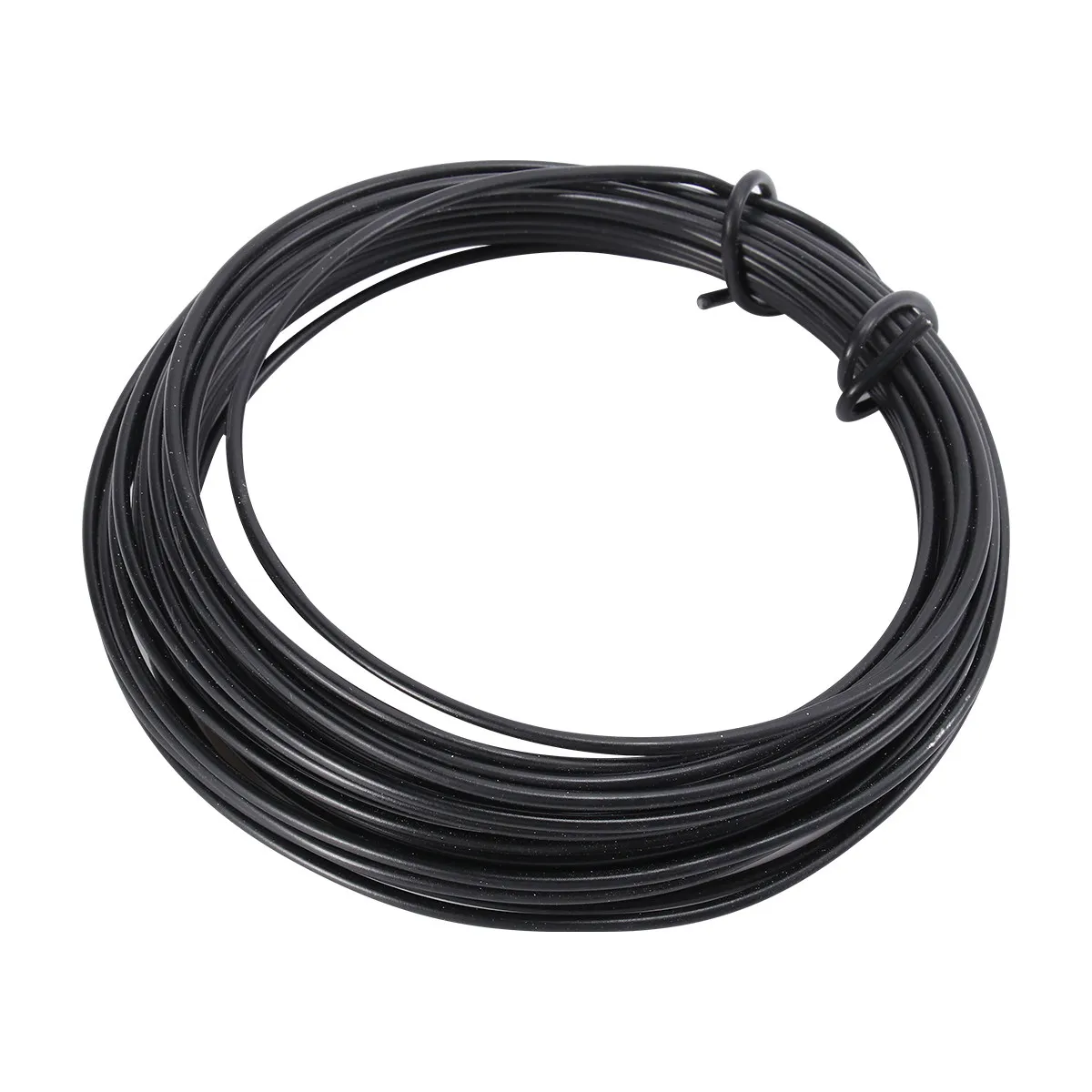 10M Climbing Frame Vine Portable Flexible Iron Wire Bendable Metal Wire for Plants Garden Tie Balcony DIY Crafts Black 2.5mm