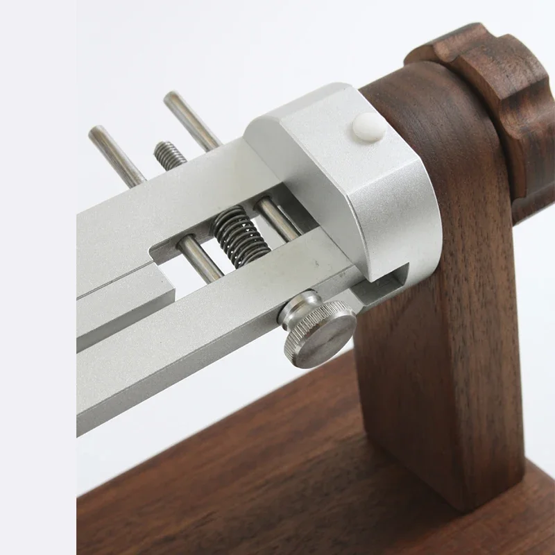 Black Walnut Watch Strap Oil Clip Small Portable DIY Leather Watch Strap Oil Clip Making Tool Suitable for Watch Stores