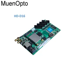 Huidu-wi-fiを備えた非同期フルカラーコントロールカード、HD-16個のLEDディスプレイ画面