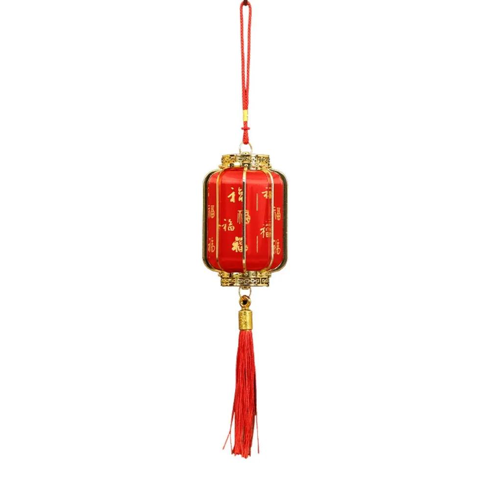 

Retro Chinese Red Lantern Traditional Waterproof New Year Lanterns Handmade Craft Potted Decorative Lanterns Home Decor