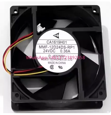 

Вентилятор охлаждения OriginalMMF-12D24DS-MM6 MMF-12F24DS-CM1 24VDC 0.36A для сервоусилителя, новый, в наличии