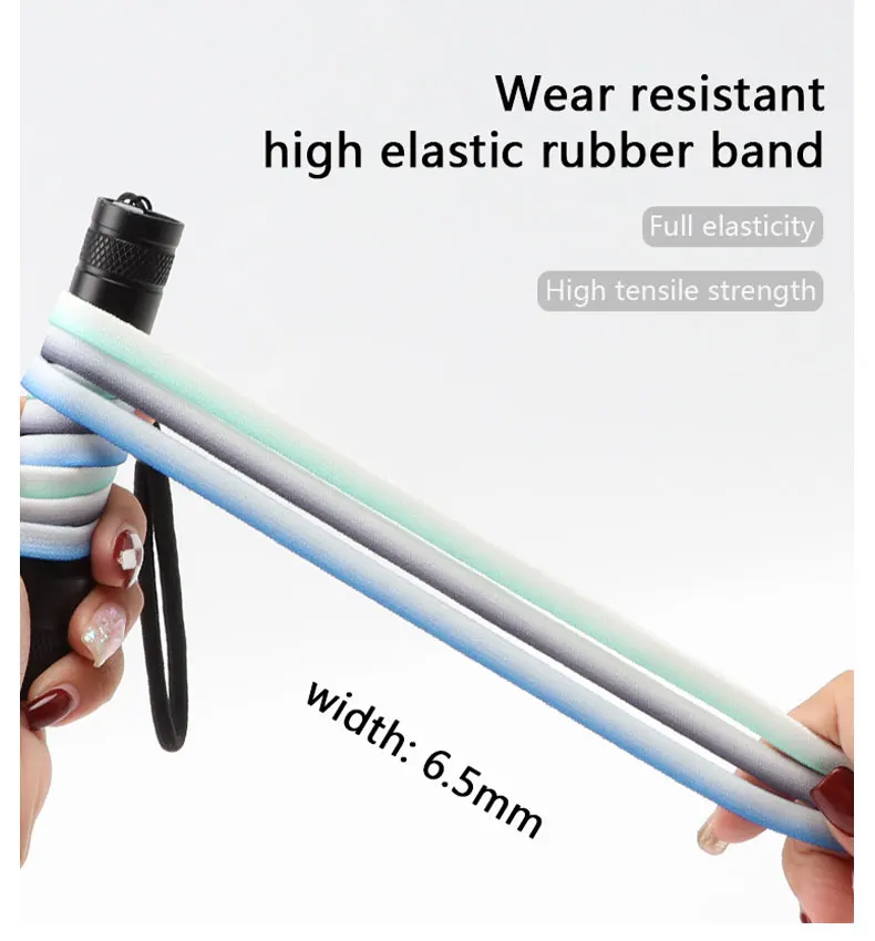 1 paar Elastische Schnürsenkel für Turnschuhe Flache Schnürsenkel für Sport Farbverlauf Tennis Schnürsenkel Gummi Bands Schnürsenkel – Detail 5