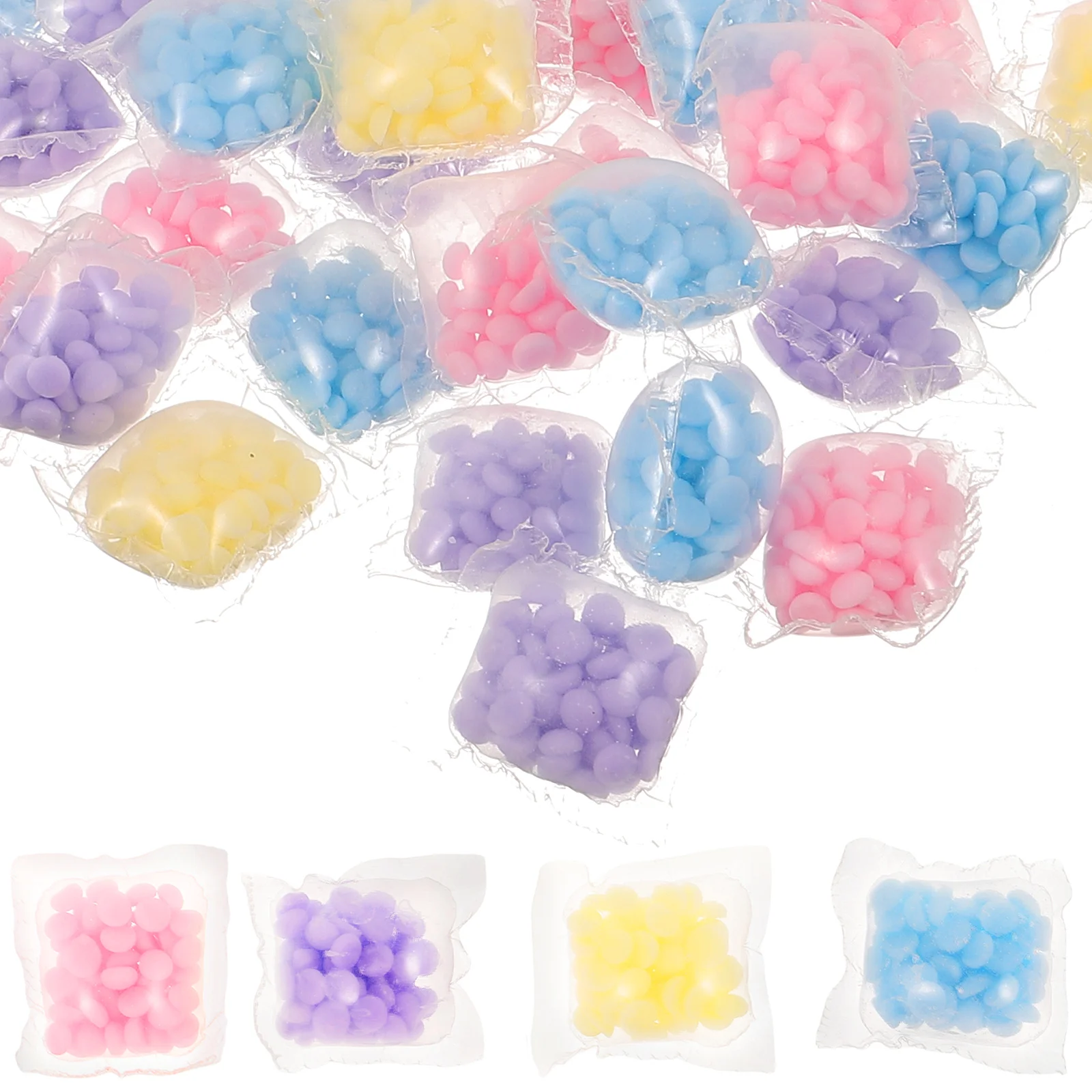 

50 Pcs Fragrance Condensate Beads Clothes Cleaning Lavender Tool Home Laundry Washing Softener Tools