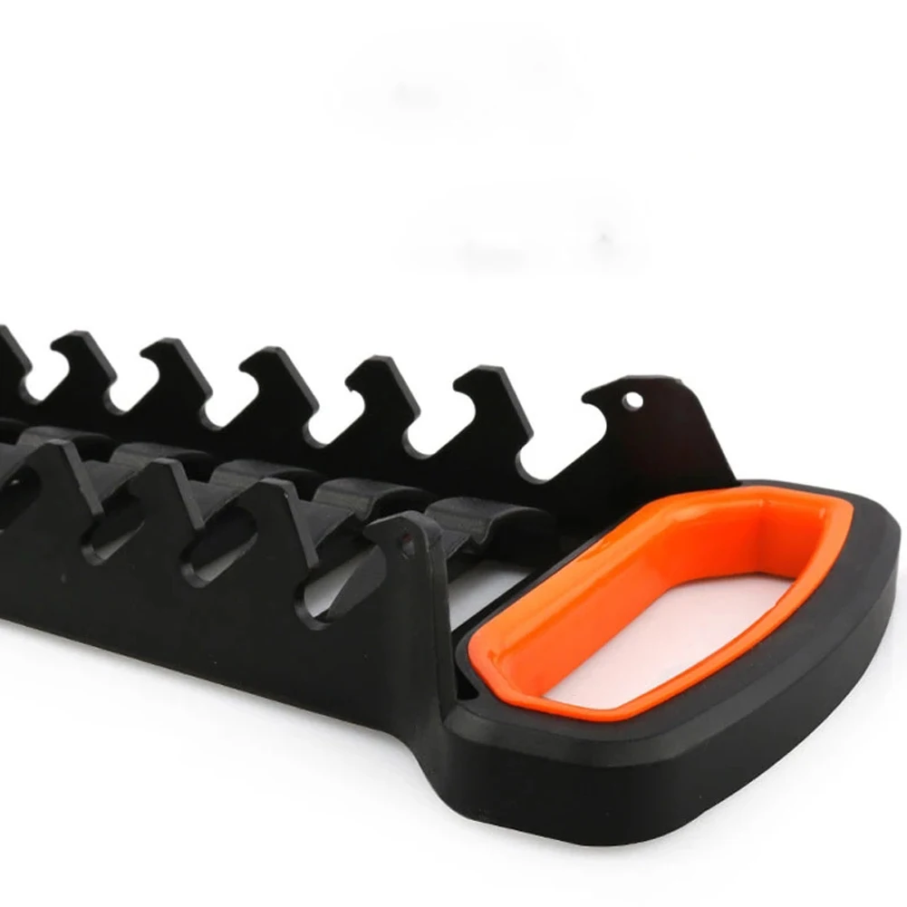 Movable Head Double-head Hook Design Rail Tray Wrenches Storage Rack Wrenches Keeper Spanner Organizer Wrench Holder