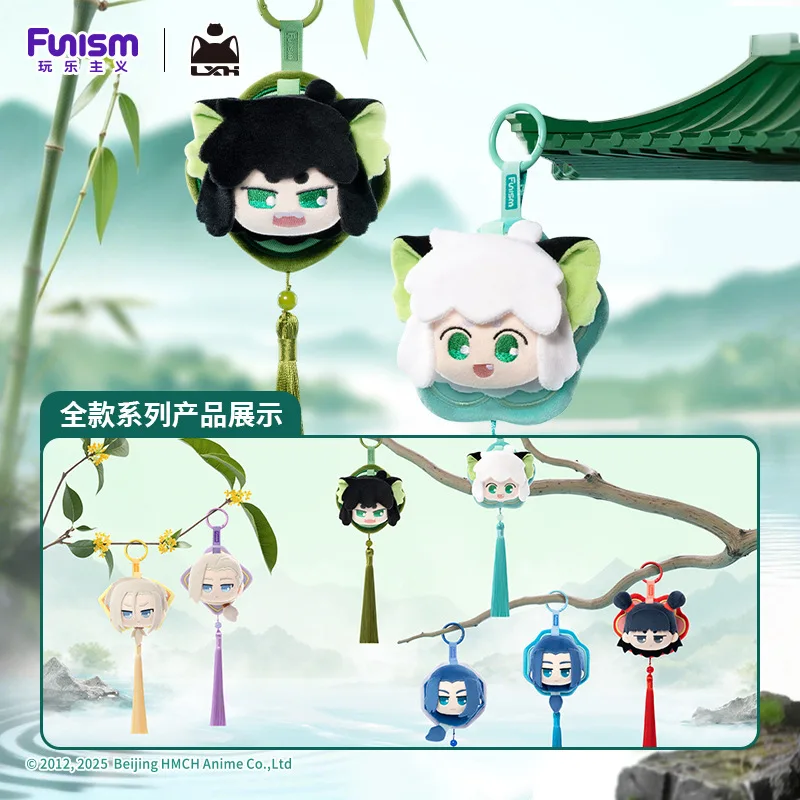 

Funism The Legend Of Luoxiaohei Chinese Style Blind Box Plush Keychain Luo Xiaohei Bag Charm Pendant Anime Collectors Kids Toys