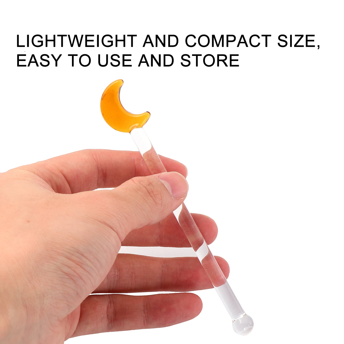 

5 шт., прозрачный стеклянный миксер Swizzle Stick, портативный стержень для смешивания, экологически чистый инструмент для перемешивания напитков для коктейлей, соков, напитков