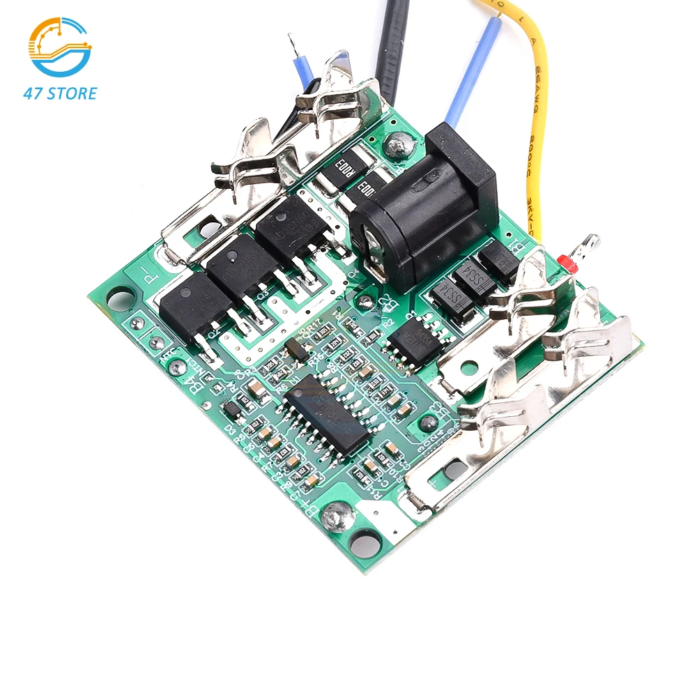 5S 20A Li-ion Lithium Battery Charger Protection Board 18V 21V Battery Charging Protection Board BMS Module For Power Tools