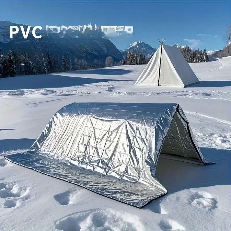Emergency Mylar Blanket - ​ ​ 2 couvertures de survie