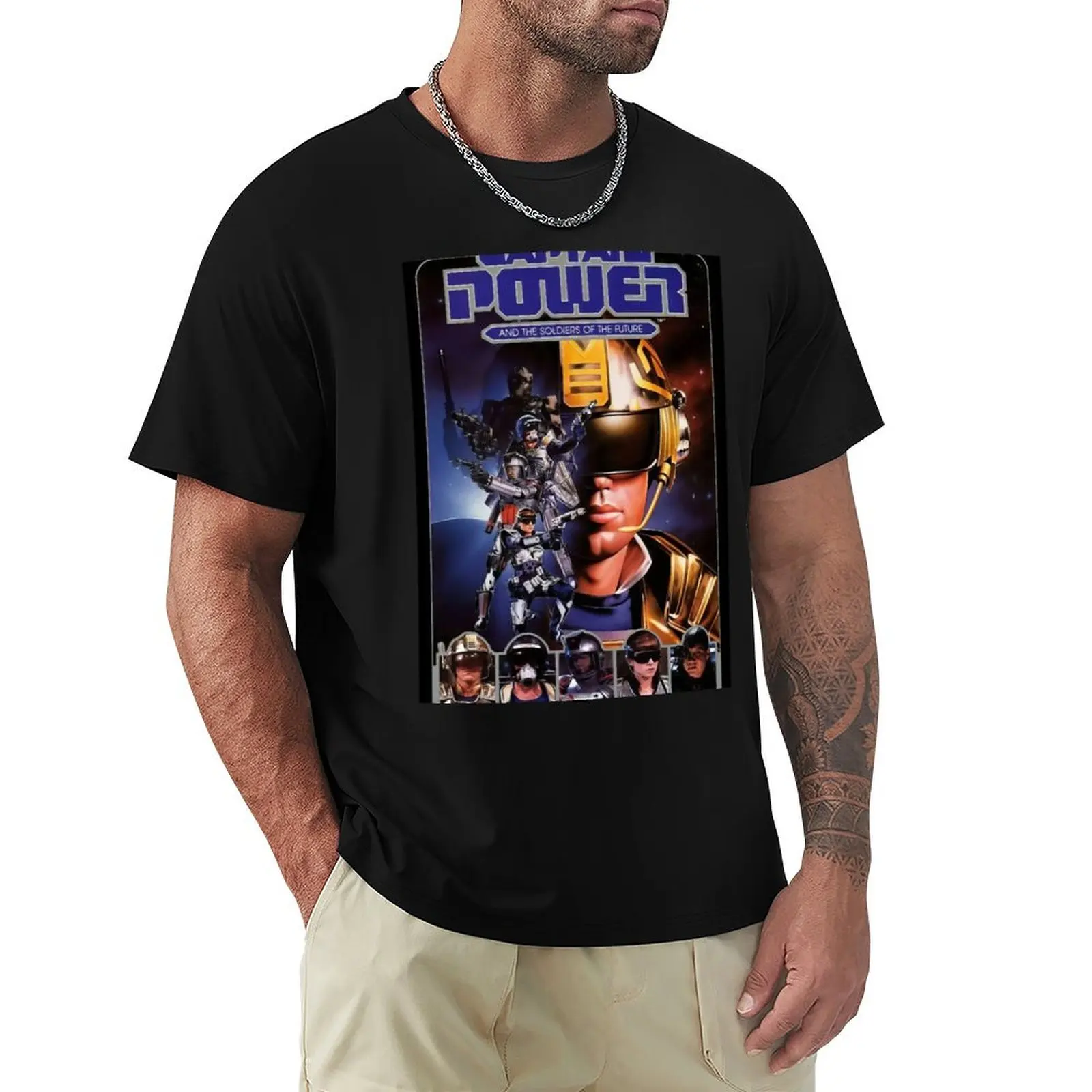 

Captain Power and the Soldiers of the Future T-Shirt Trend Art Print T-Shirt