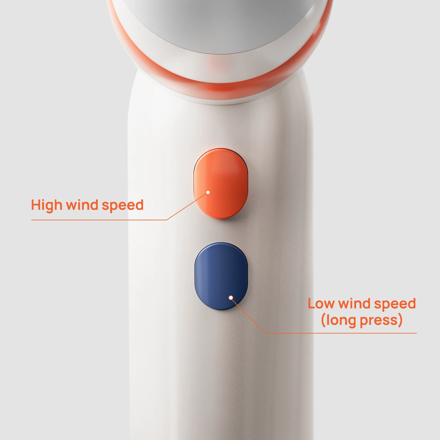 터보 선풍기 초고속 100,000 rpm, 휴대용 멀티 스피드 핸드헬드, 초풍속 조절 선풍기, 야외 집에 적합