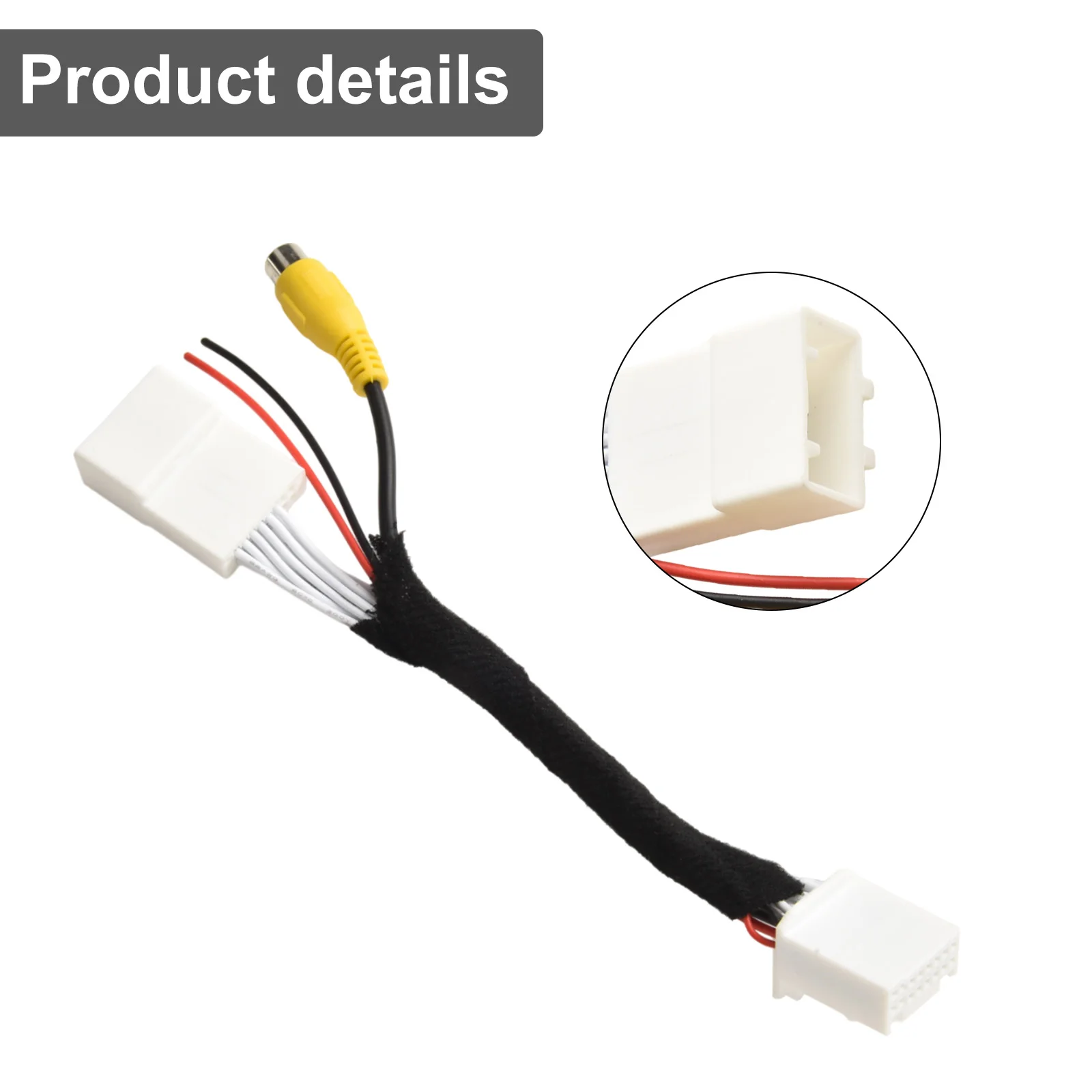 Rear View Camera Harness Adapter Compatible with For Toyota and For Scion Vehicles Fit for Prius Prius C Prius v and