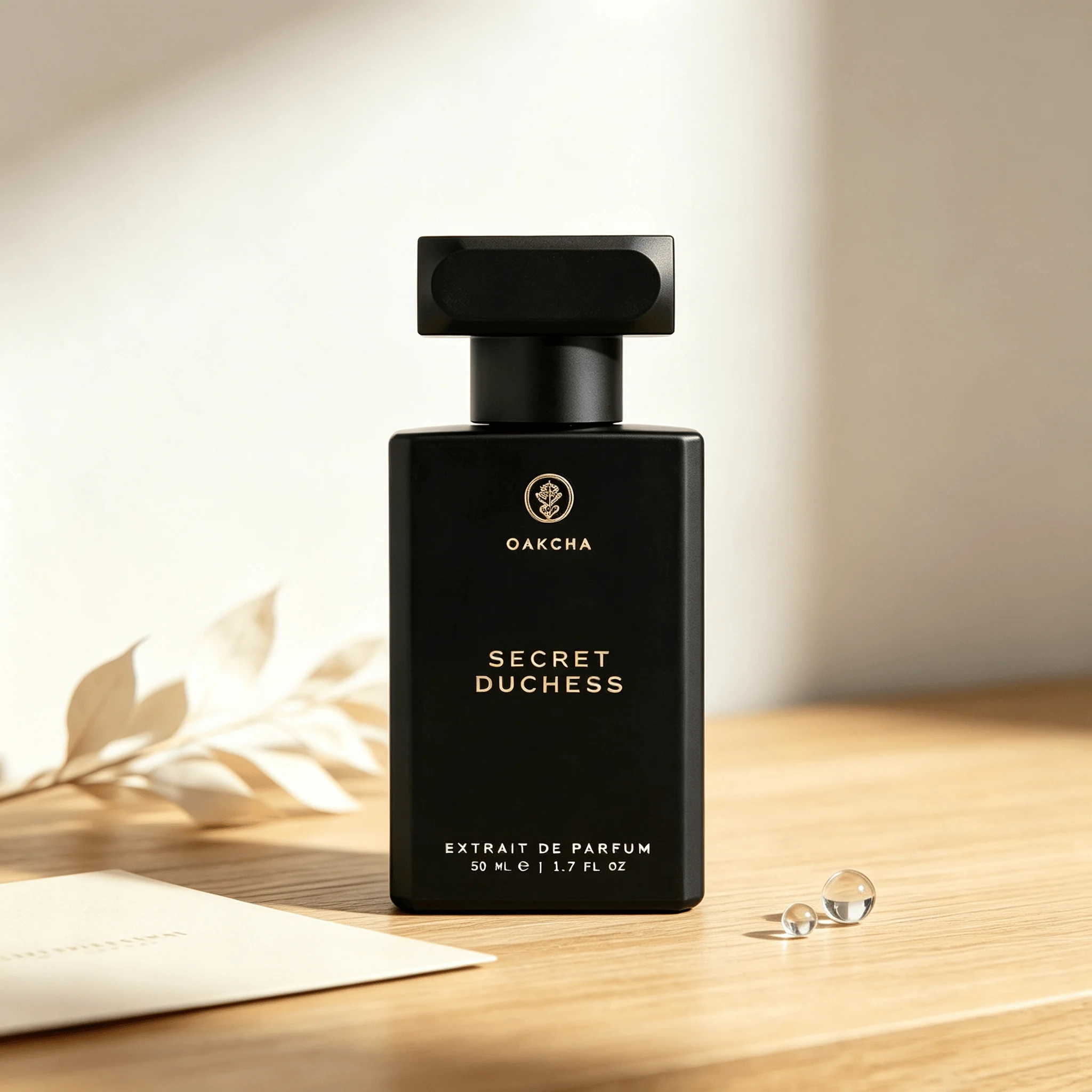 OAKCHA Secret Duchess Designer Dupe Women Perfume Luxurious Dark Floral Oud Vanilla Scent 50ml Matte Black Bottle Long Wear Elegant Feminine Fragrance Affordable Luxury Night Perfume view 2