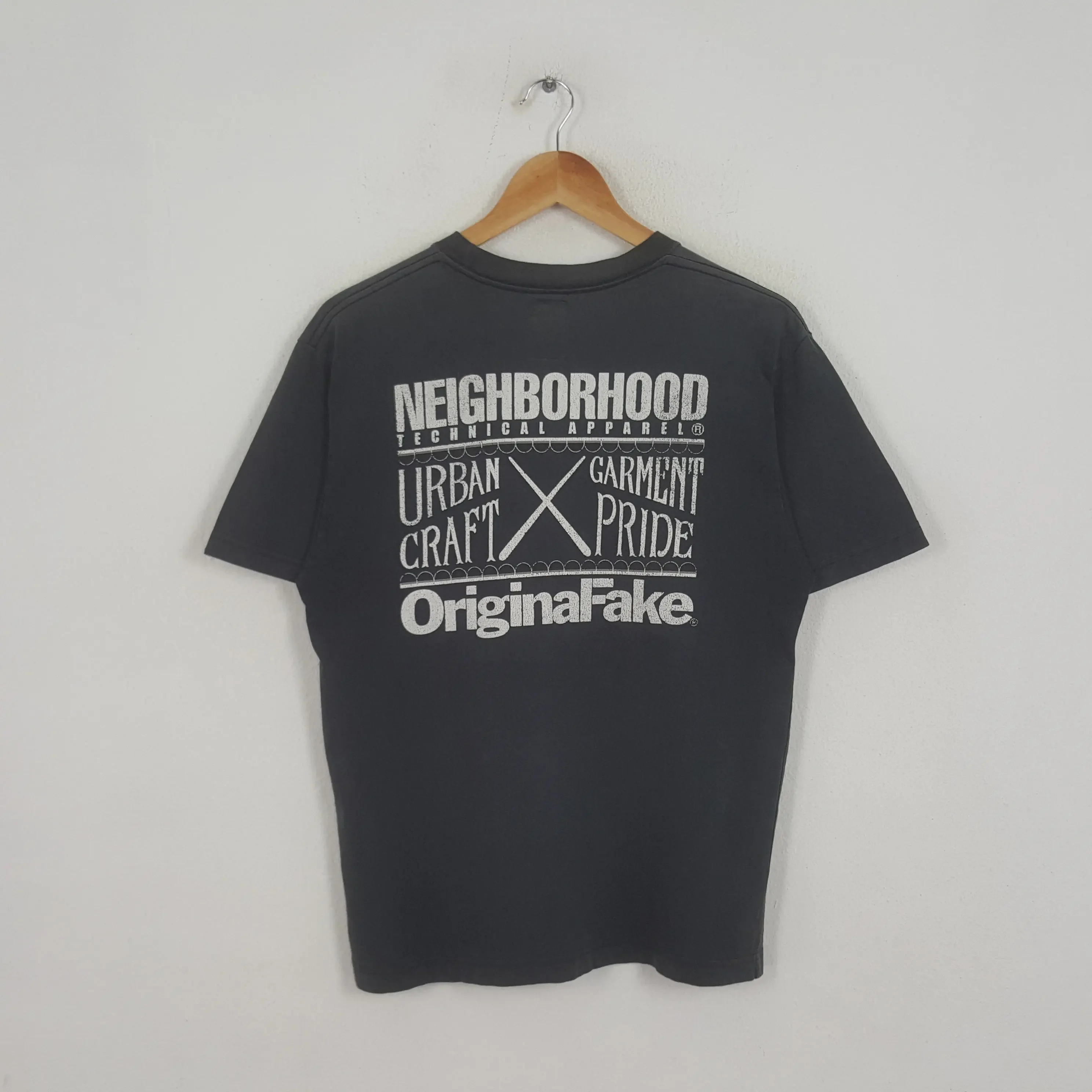 Vintage Neighborhood Original Fake Japanese Brand Tshirt