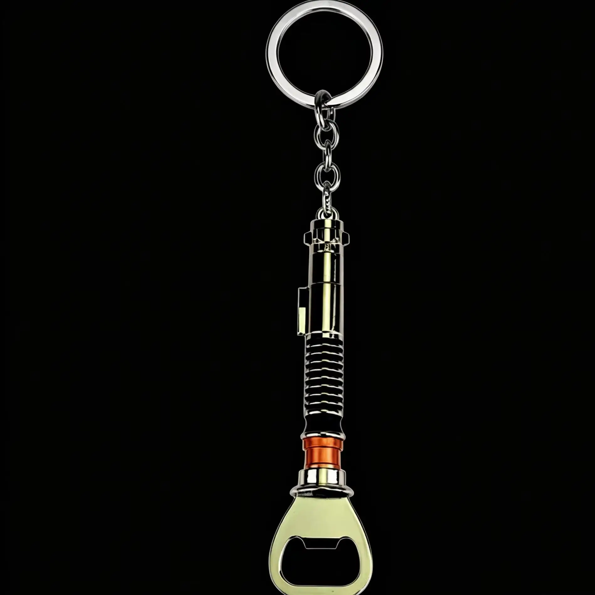 Luke's Lightsaber Return of the Jedi Metal Bar Beer Bottle Opener Keychain Cap Remover