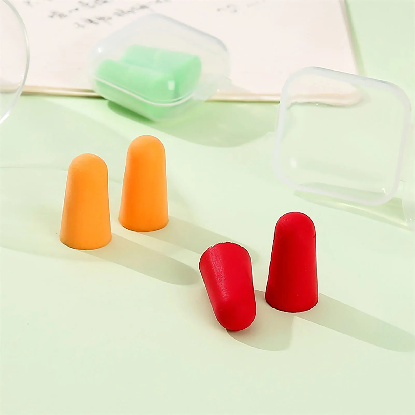 Ultra Soft Sponge Earplug Comfortable Sleep Ear Plugs for Work Construction Snoring