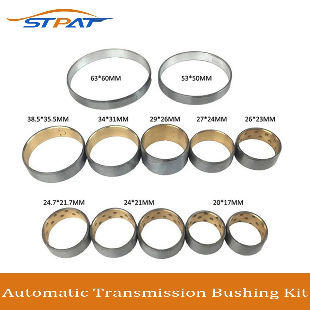 

STPAT 12PCS Brand New 6HP19 6HP21 ZF6HP19 ZF6HP21 Transmission Bushing Repair Kit Set for X3 X5 135i Z4