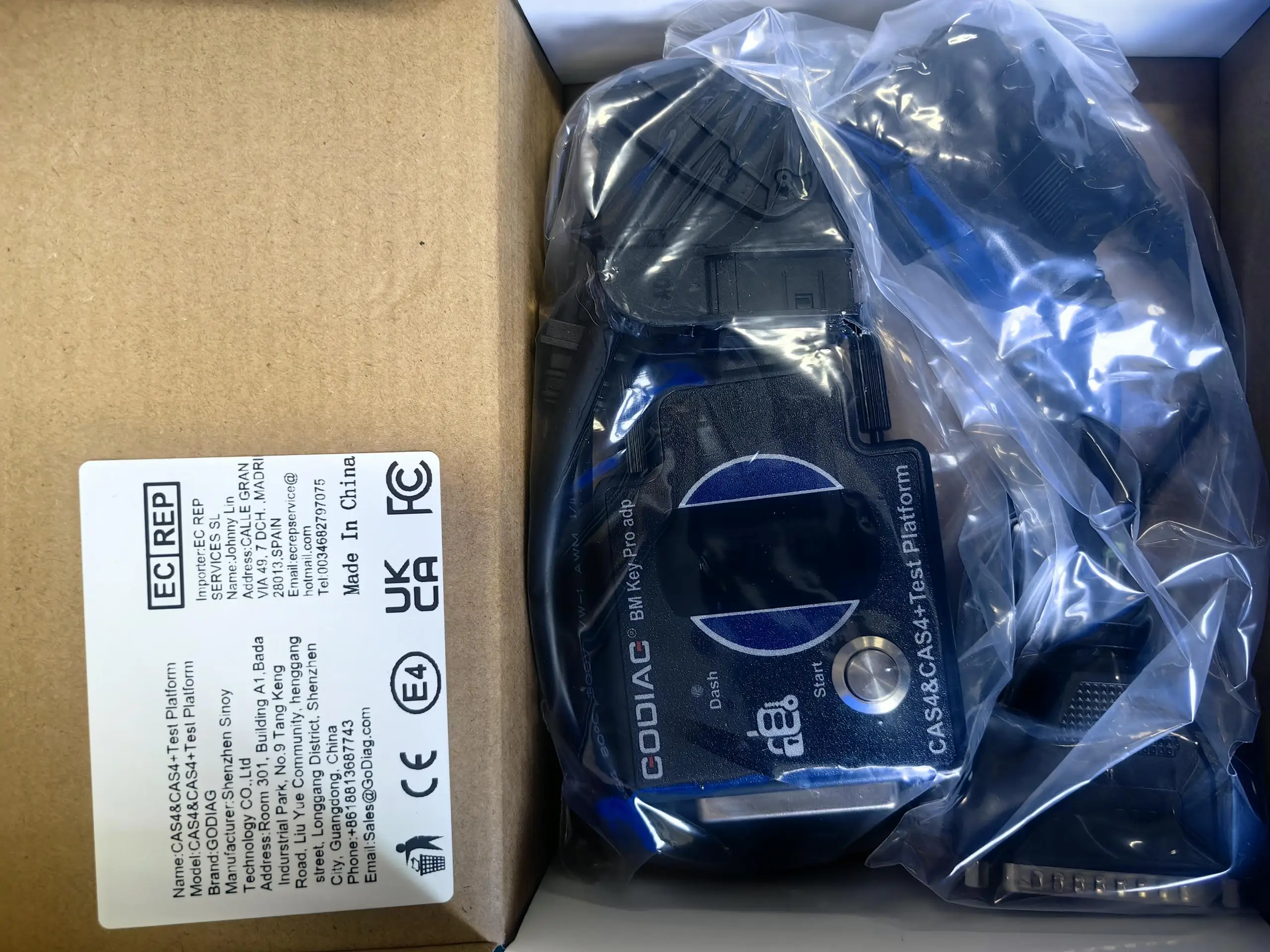 GODIAG Test Platform For BMW CAS4 /CAS4+ Programming Work with GT100/ Xhorse VVDI2/BIMTOOL Pro/K518ISE/Autel IM608/CGDI for BMW