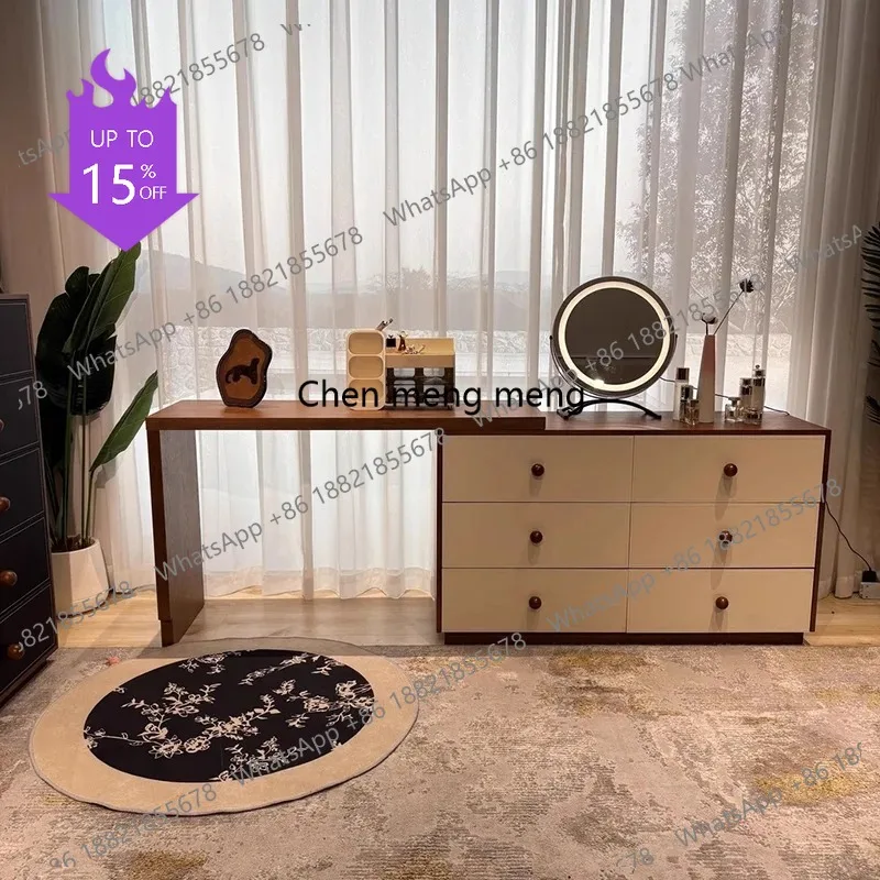 

Тумба-комод M02 класса люкс для гостиной, прикроватная тумбочка, тумба для кабинета, туалетный столик с ящиками, деревянный косметический столик, модная мебель