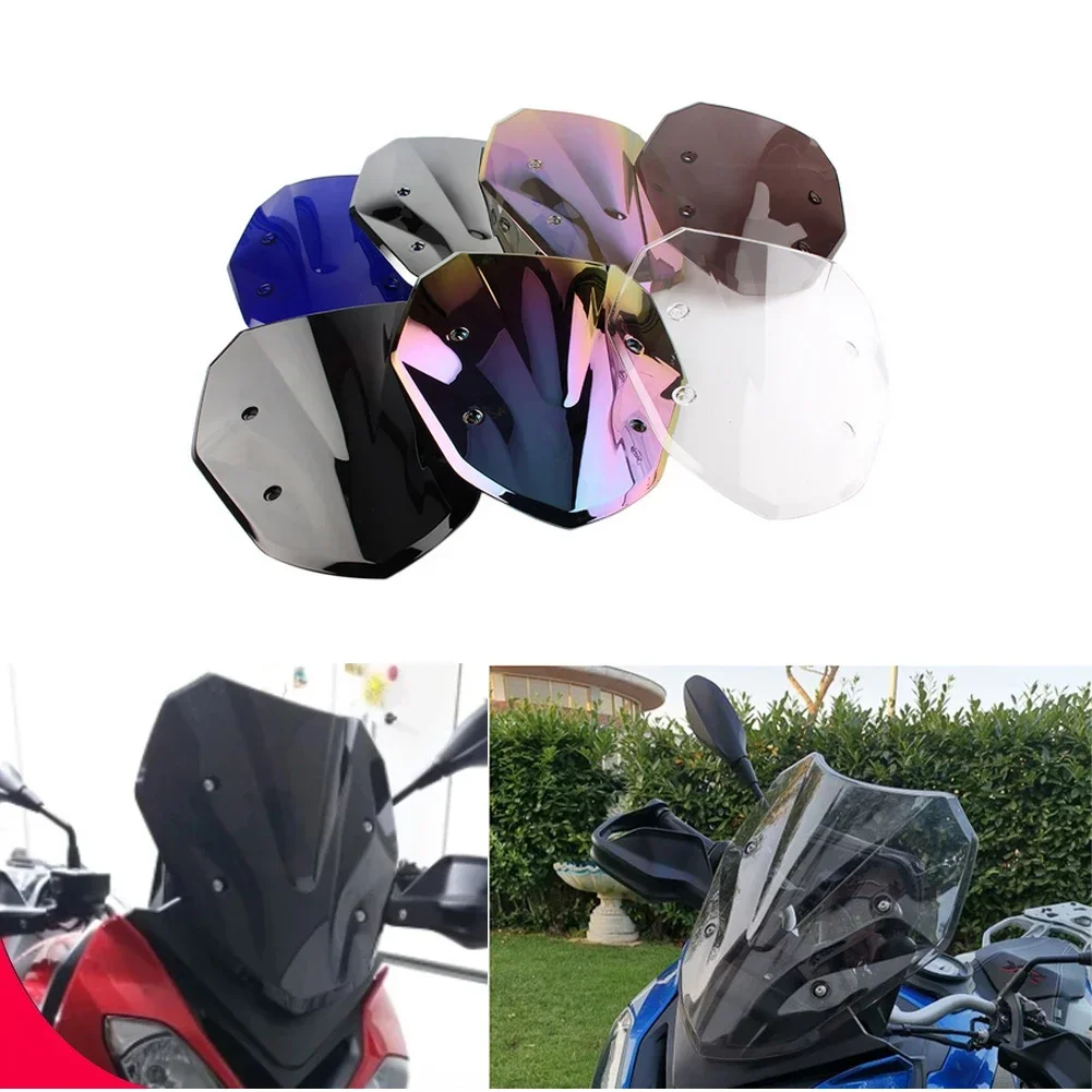 

For BMW S1000XR S 1000XR 2015 2016 2017 2018 2019 2020 Motorcycle screen Double Bubble Windshield Deflector Protector WindScreen