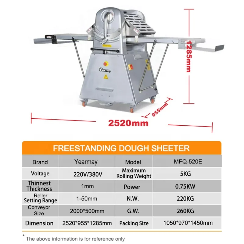 Automatic Dough Pastry Sheeter Roller Reversible Laminadora De Masa Fondant Cheap Price Bread Croissant Dough Sheeter Machine