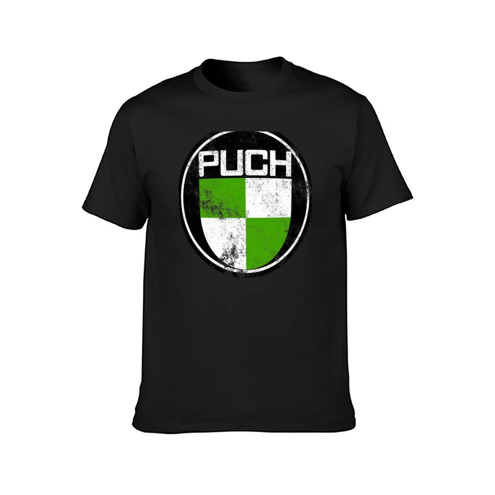 T3 Syncro Puch Logo Grunge used T-Shirt plus size tops vintage clothes t shirts for men graphic