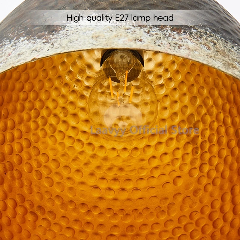 الرجعية الحديد غرفة نوم السرير مصباح معلق غرفة الطعام الحديثة Led الثريا متواضع ديكور المنزل الداخلي تجهيزات إضاءة السقف