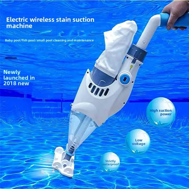 

Sewage Suction Machine Landscape Pool Fish Pond Underwater Vacuum Cleaner Small Children's Pool Bottom Cleaning Machine