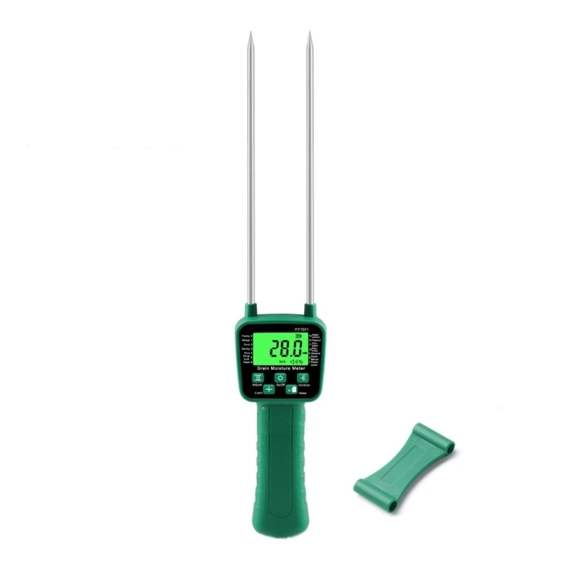 LCD Corn Grains Moisture Meter Water Measuring Depth with Adjustable Sensitivity