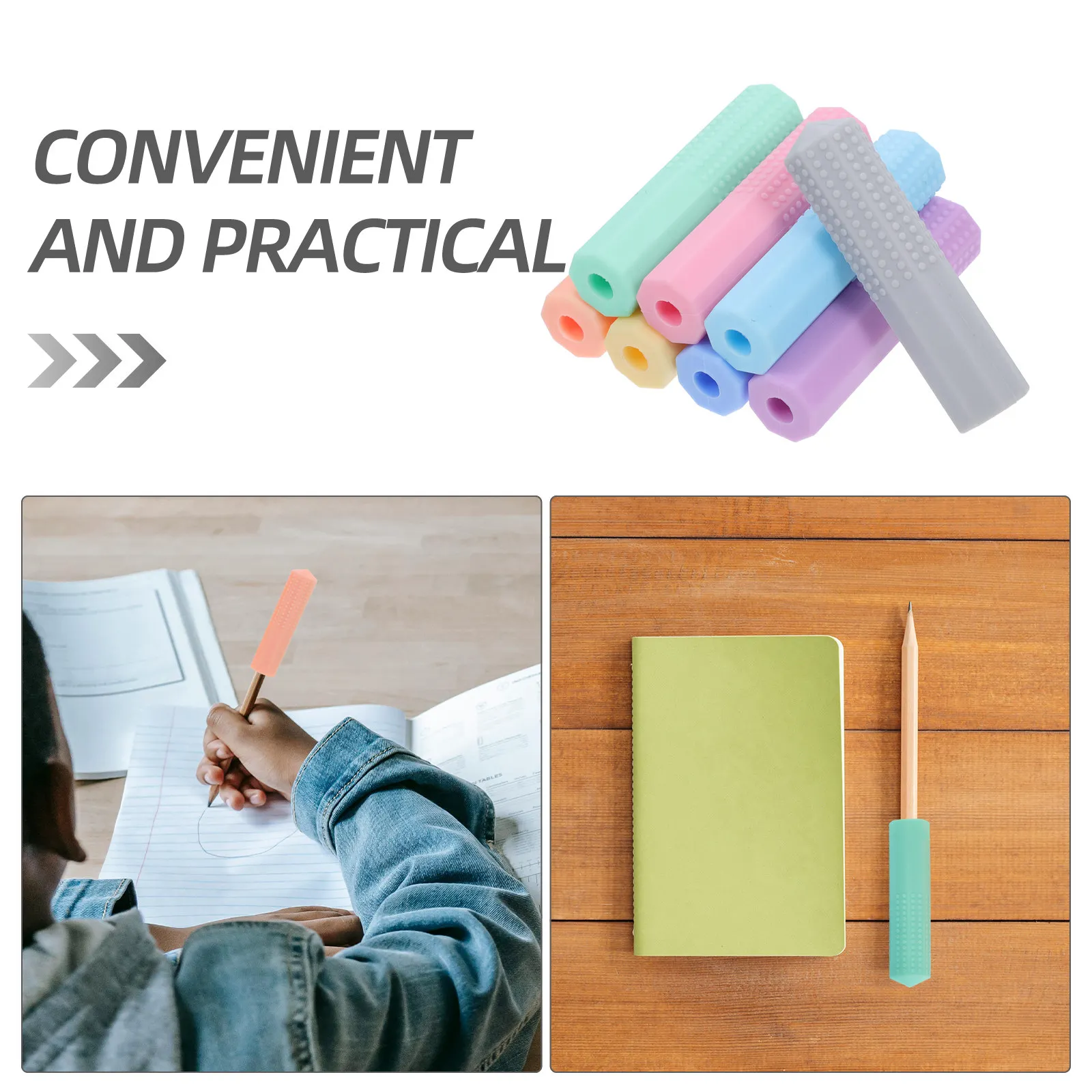 8pcs-chewable-silicone-rainbow-chewy-sensory-tools-oral-motor-stimulation-student-classroom-use