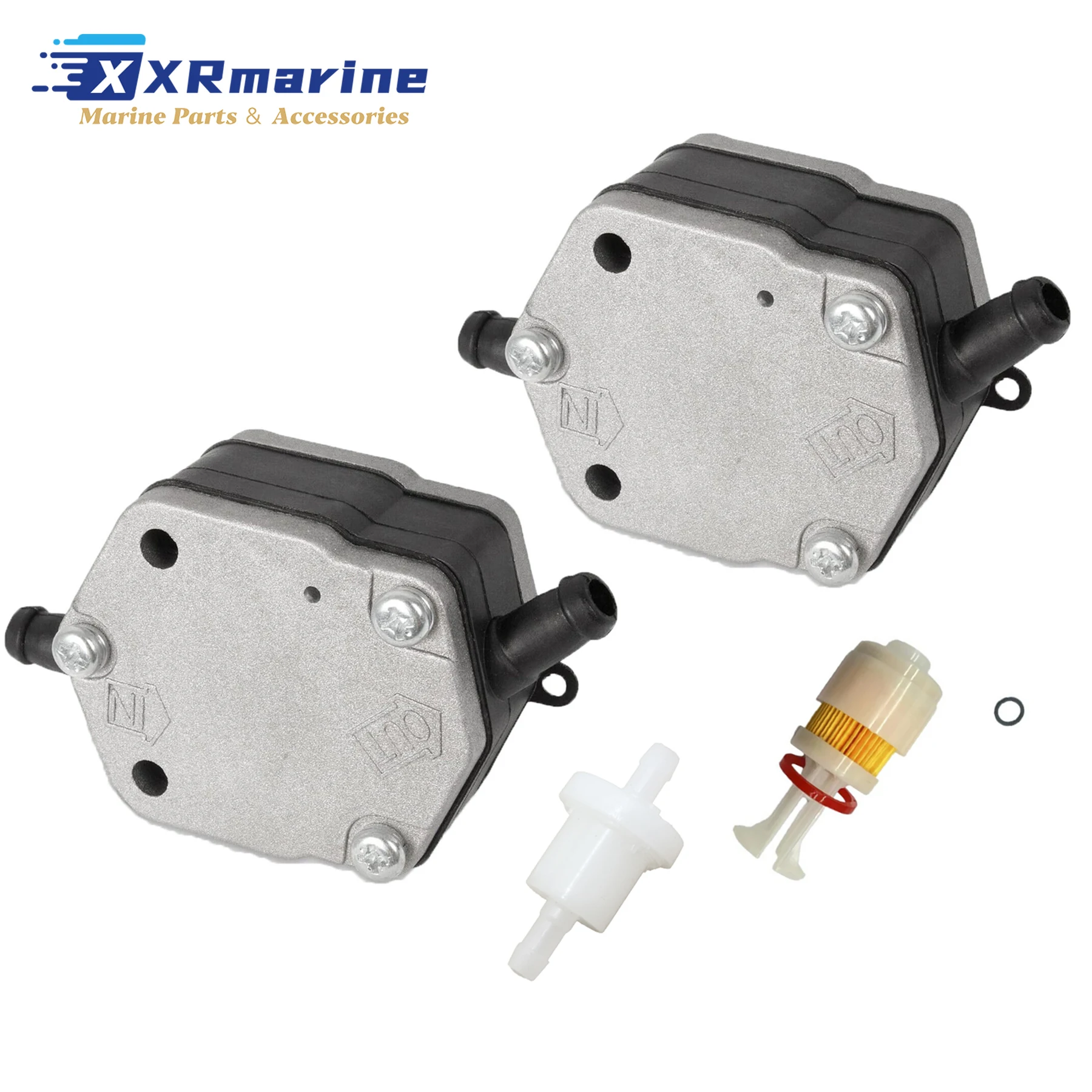 

Fuel Pumpw/ Fuel Filters Compatible With Yamaha Marine Outboard 2 Stroke 150 to 250 HP 6E5-24410-00+65L-24563-00+646-24251