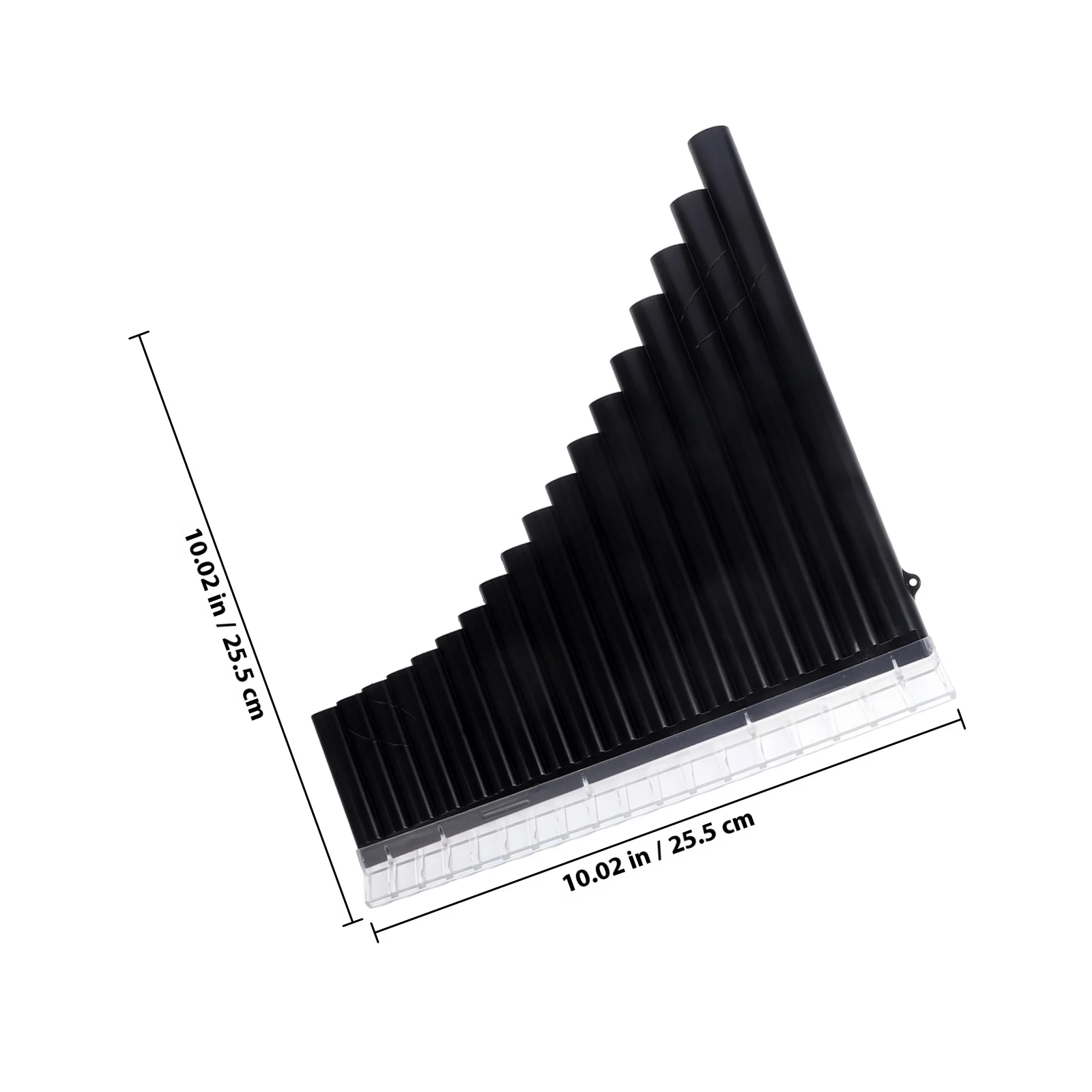 Professional ABS Resin 18 Pan Flute C Key Musical Instrument for Beginners Educational School Use Clear Melodious Sound Portable