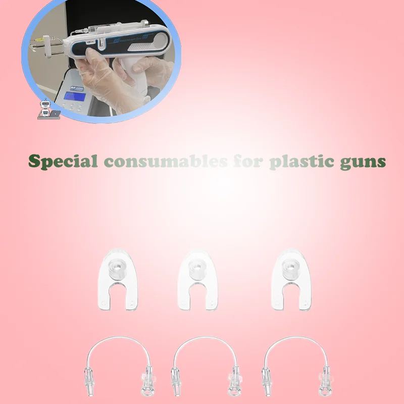 Disposable Mesogun Mesotherapy catheter for injection of water-based beauty equipment consumables Mesotherr catheter