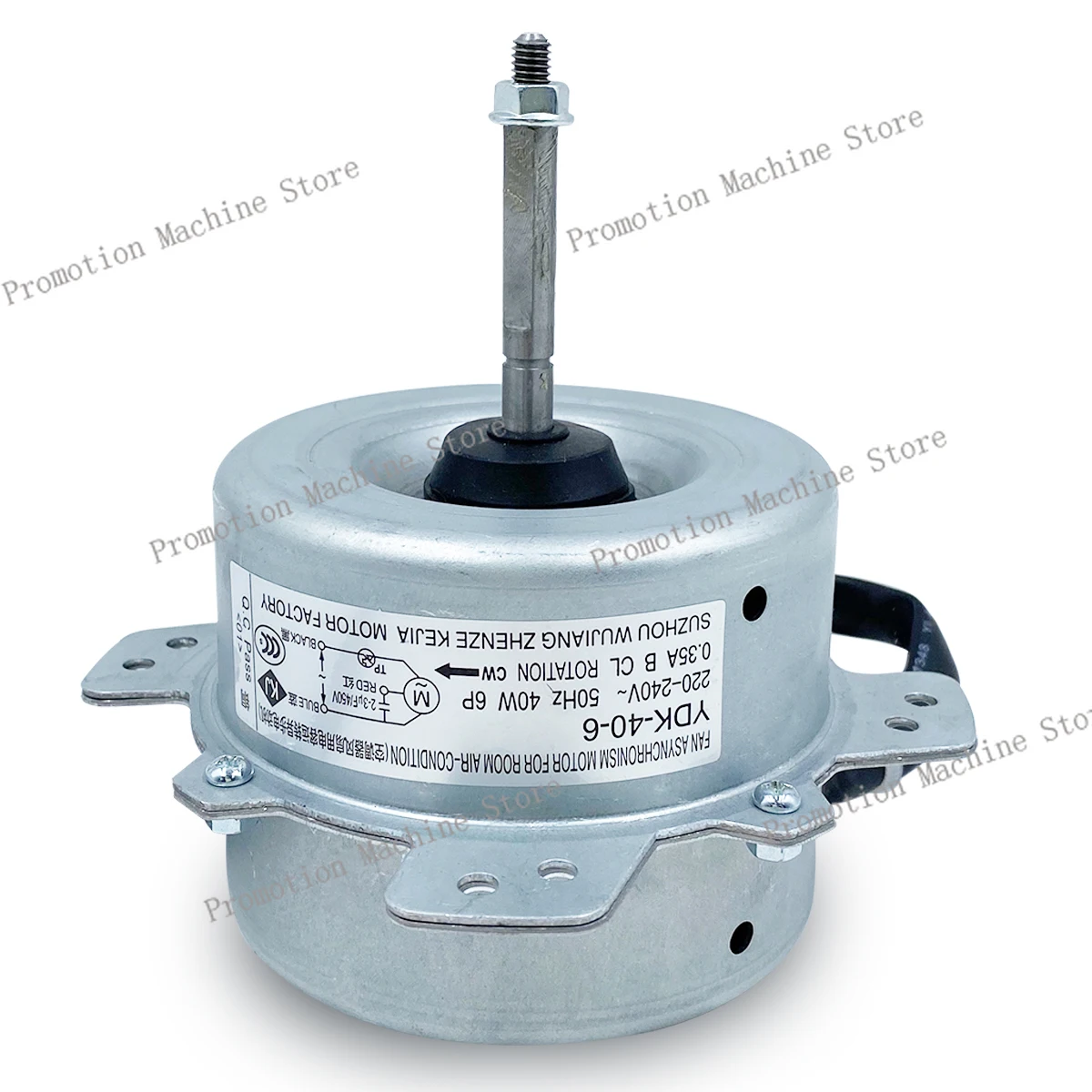 

New for air conditioner motor YDK-40-6 YDK40-6 YDK-25-6 YDK-40-6=YDK-25-6 40W motor part good working