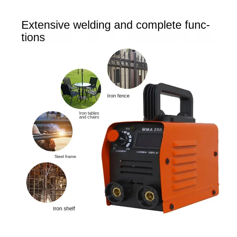 MMA-250 Electric welding machine, household welding machine, small, fully automatic, portable welding machine, 220V