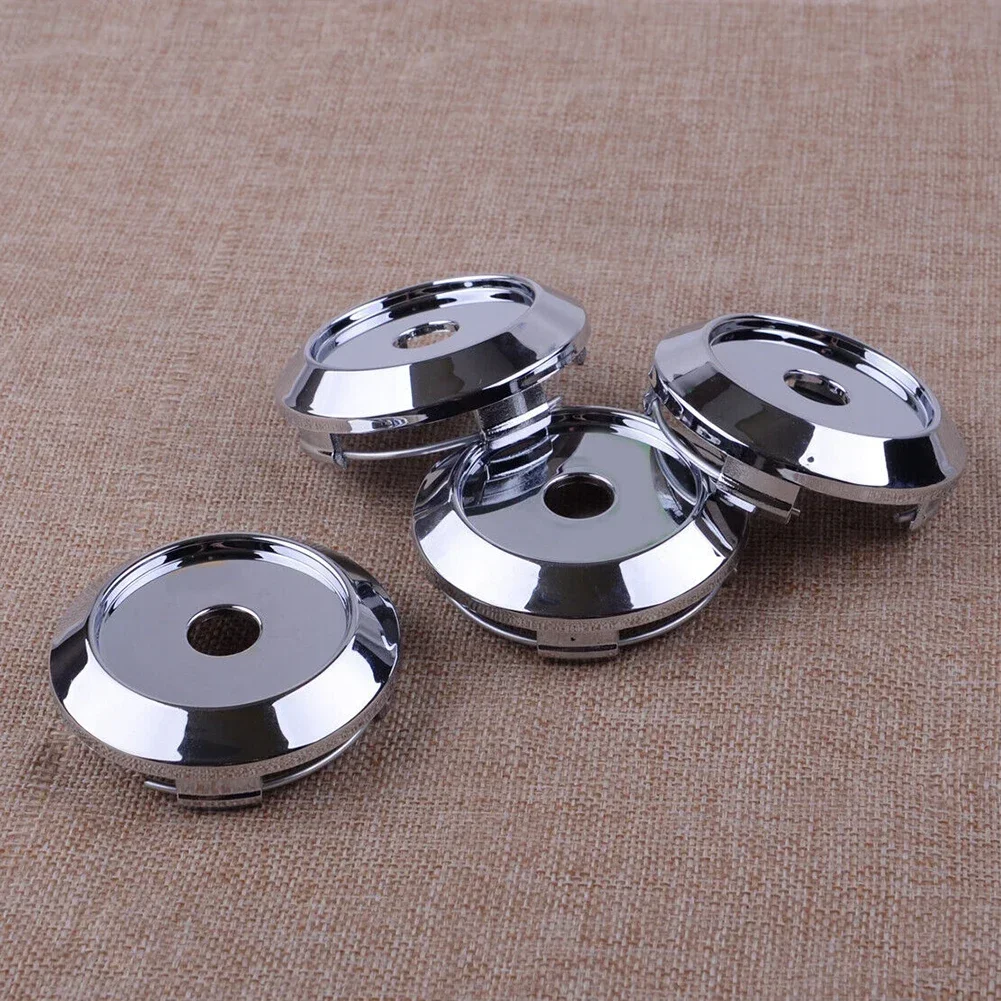 4Pcs 64mm OD 60mm ID Car Styling Wheel Center Cap Hub Covers Badge Accessories For MK5 Golf For Passat Exterior Protection