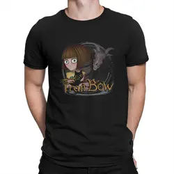 Fran Bow Game Goat Tshirt Homme Men's Clothes Polyester T Shirt For Men